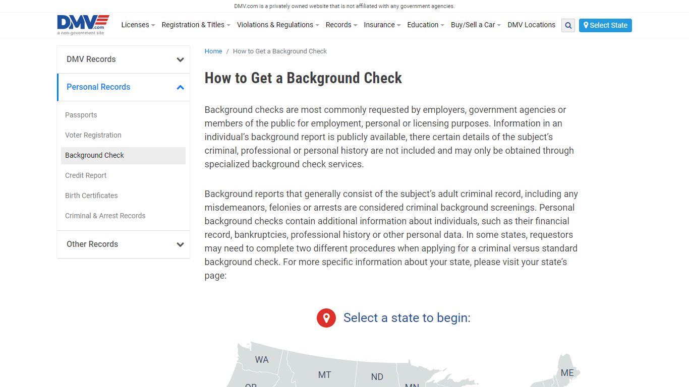 How to Get a Background Check | DMV.com